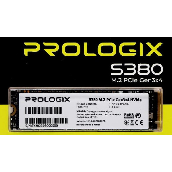 SSD-Накопичувач Prologix PRO512GS380