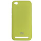 Чохол Silicone Case for Xiaomi Redmi 5A Yellow-Green (34)