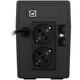 ИБП NJOY Cadu 650 (UPCMTLS665TCAAZ01B), Lin.int., AVR, 2 x Schuko, USB, LCD, пластик