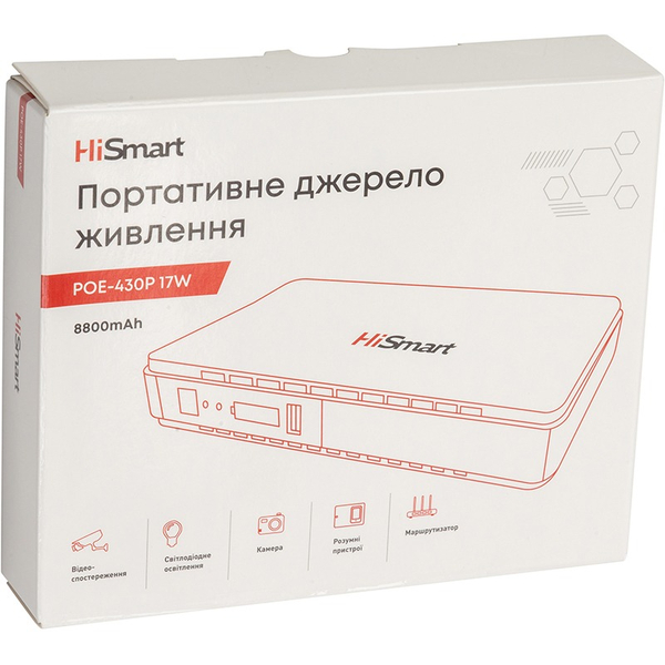 Джерело безперебійного живлення HiSmart POE-430P