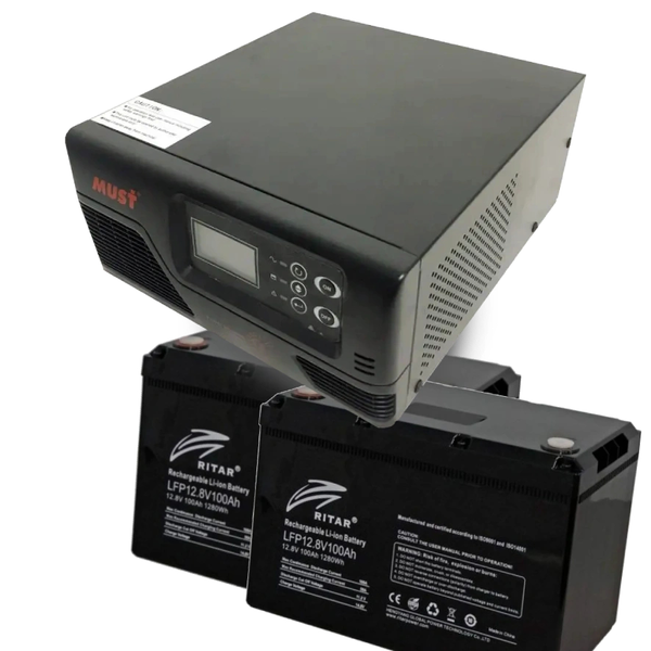 Джерело безперебійного живлення MUST 99-10028100 Комплект ДБЖ + АКБ