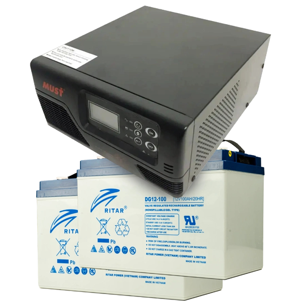 Джерело безперебійного живлення MUST 99-10028110 Комплект ДБЖ + АКБ