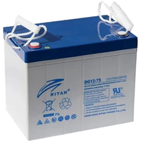 Акумуляторна батарея RITAR DG12-75 12V 75Ah