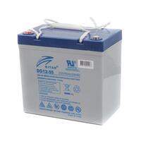 Акумуляторна батарея Ritar 12V 55AH DG12-55