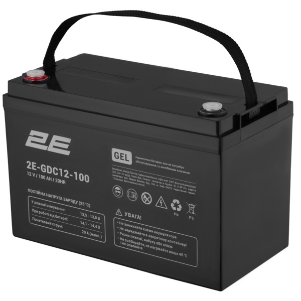Акумуляторна батарея 2E 2E-GDC12-100 12В, 100А, GEL