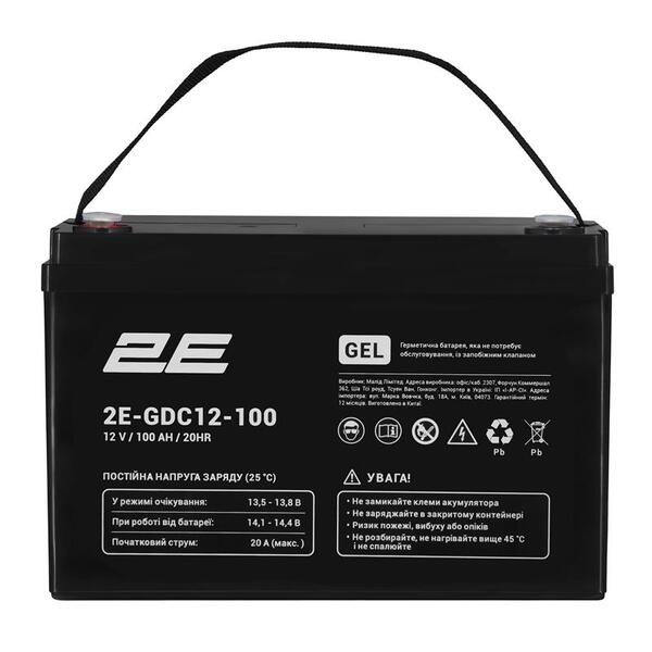 Акумуляторна батарея 2E 2E-GDC12-100 12В, 100А, GEL