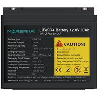 Акумуляторна батарея Marsriva MR-LFP12-50-LAR 12,8 V/50Ah