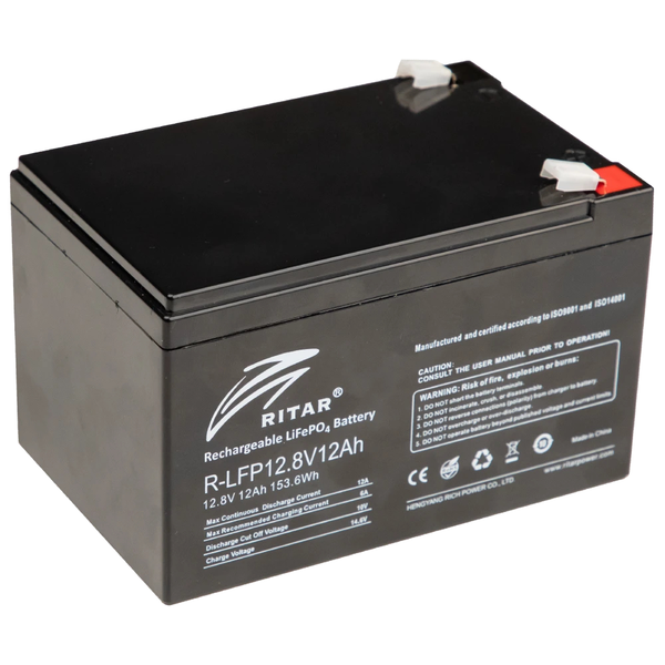Аккумуляторный аккумулятор Ritar R-LFP12.8V12AH