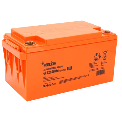 Акумуляторна батарея MERLION GL12650M6 65А 12В 99-00017103