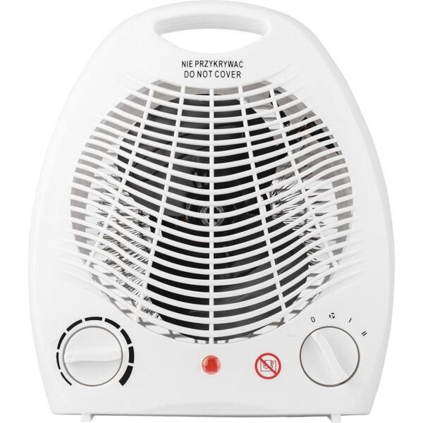 Тепловентилятор Neo Tools, 25м2, 2000Вт, мех. упр-ние, спиральный нагрев. элемент, белый