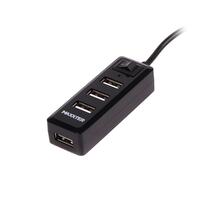 USB-хаб Maxxter 4 ports HU2A-4P-AC-03
