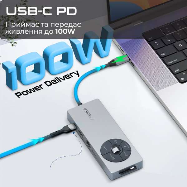 USB-хаб Promate ComandHub-Pro