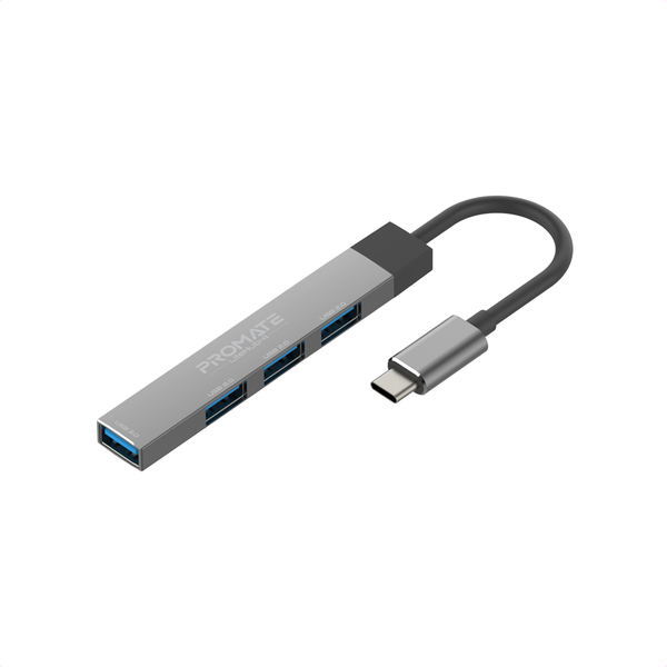 USB-хаб Promate LiteHub-4.Grey