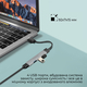 USB-хаб Promate LiteHub-4.Grey