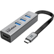 USB-хаб Promate MediaHub-C3.Grey