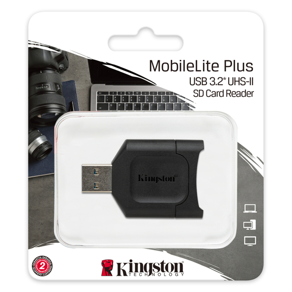 Кардридер USB3.2 MobileLite Plus SD Black (MLP)