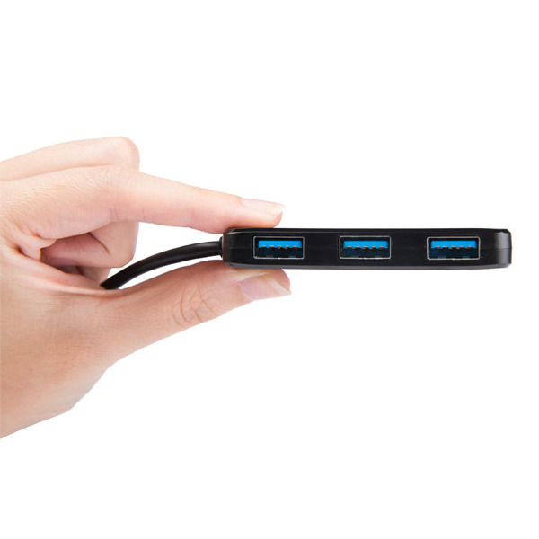 Концентратор USB3.0 Transcend HUB2 (TS-HUB2K) Black 4хUSB3.0