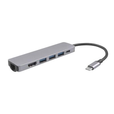 USB-хаб 2Е USB-C Slim Alluminum Multi-Port 2EW-2684