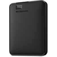 Внешний жесткий диск 2.5" USB 5.0TB WD Elements Portable Black (WDBU6Y0050BBK-WESN)