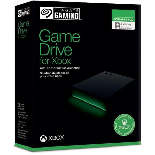 Жорсткий диск Seagate Game Drive Xbox Black STKX2000400