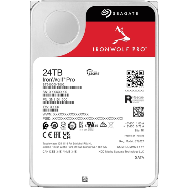 Жорсткий диск Seagate IronWolf Pro ST24000NT002