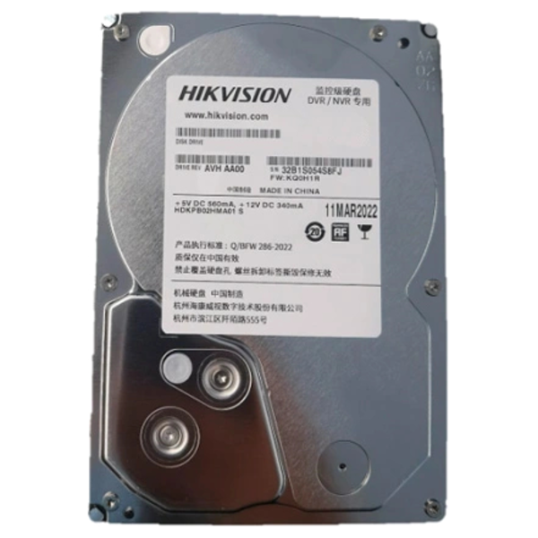 Жорсткий диск Hikvision DS80HKVS-VX1
