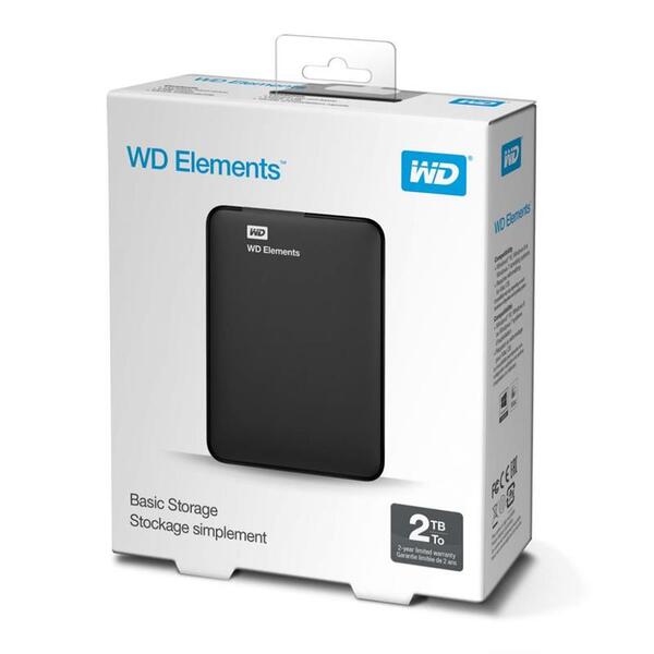 Жорсткий диск WD Elements Portable Black WDBU6Y0020BBK-WESN_Bulk