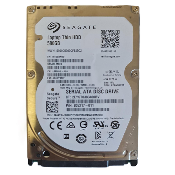 Жорсткий диск Seagate Laptop Thin ST500LM023_Refurbished