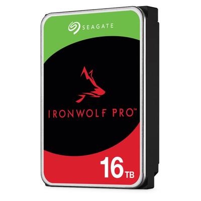 Накопитель HDD SATA 16.0TB Seagate IronWolf Pro 7200rpm 256MB (ST16000NT001)