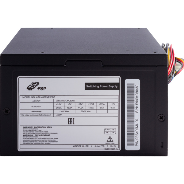 Блок живлення FSP ATX-400PNR PRO