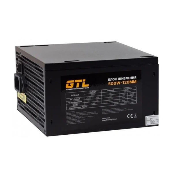 Блок живлення GTL GTLGS500BK