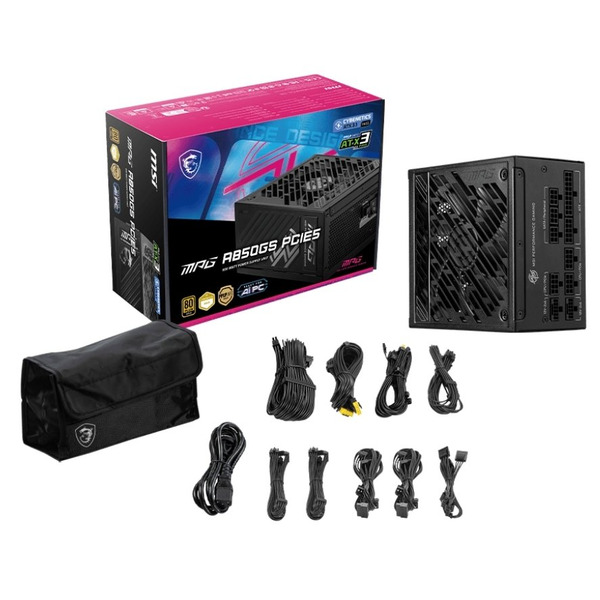 Блок живлення MSI MPG A850GS PCIE5