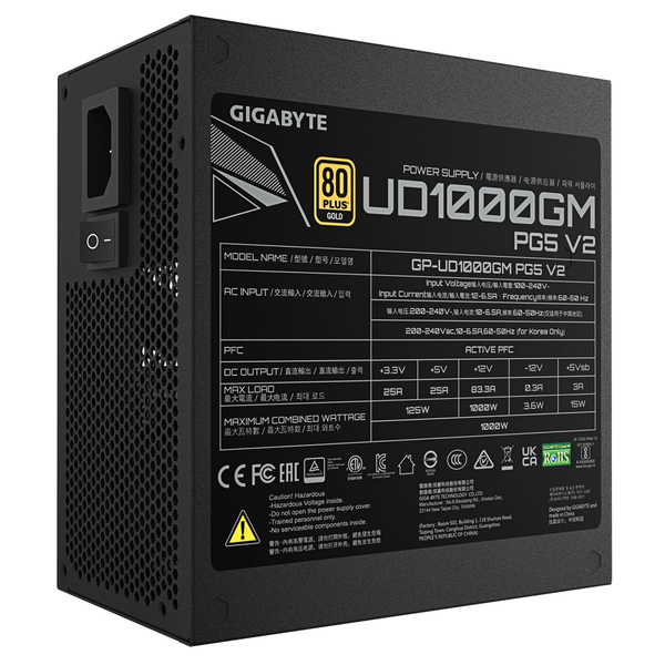 Блок живлення Gigabyte GP-UD1000GM PG5 V2