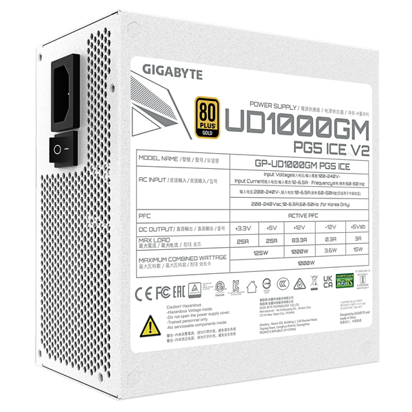 Блок живлення Gigabyte GP-UD1000GM PG5 ICE
