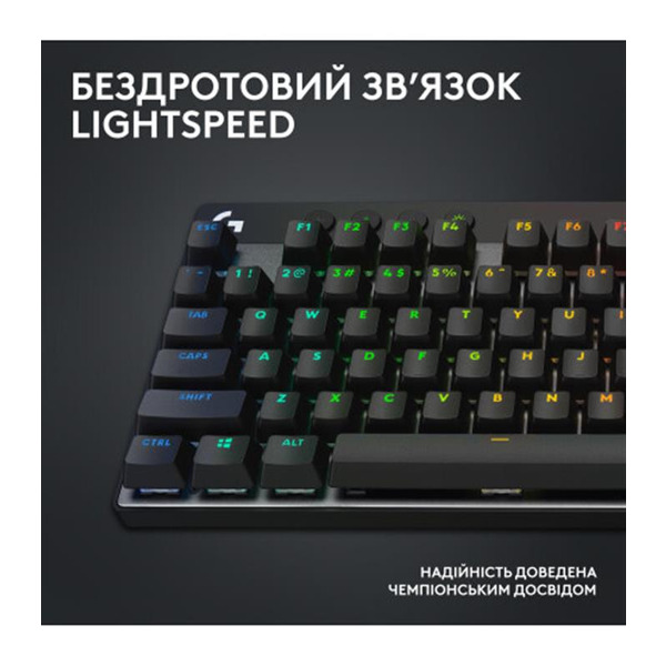 Клавиатура Logitech G PRO X TKL Lightspeed Black Tactile (920-012136)