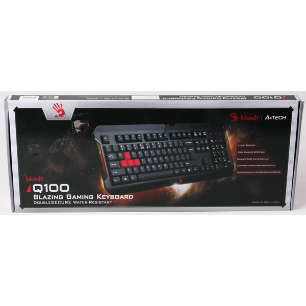 Клавіатура A4Tech Q100 Bloody (Black)