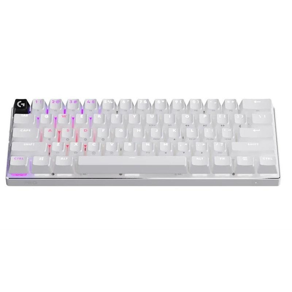 Клавиатура беспроводная Logitech G PRO X 60 TKL GX Optical Tactile White (920-011930)