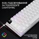 Клавиатура беспроводная Logitech G PRO X 60 TKL GX Optical Tactile White (920-011930)
