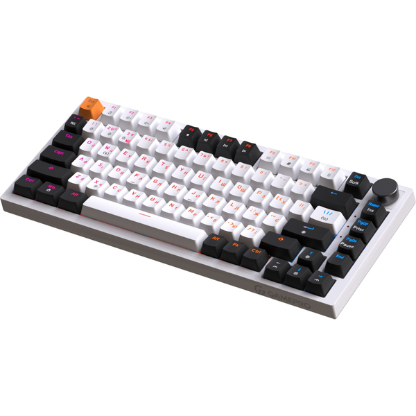 Клавиатура GamePro MK160W Red с Hot-Swap RGB White 