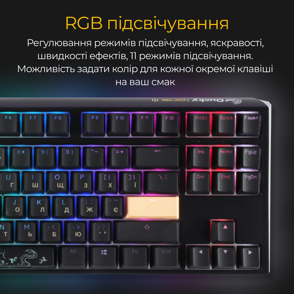 Клавіатура Ducky DKON2187ST-CUAPXCLAWSC1