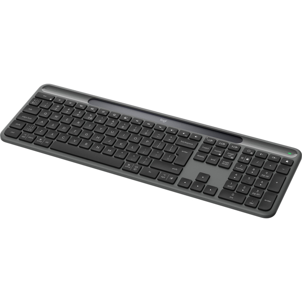 Клавиатура беспроводная Logitech Slim Solar+ Graphite (920-013764)