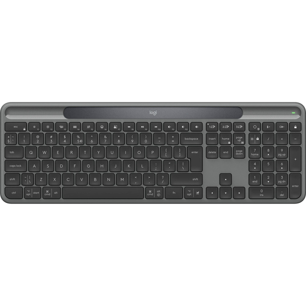 Клавиатура беспроводная Logitech Slim Solar+ Graphite (920-013764)