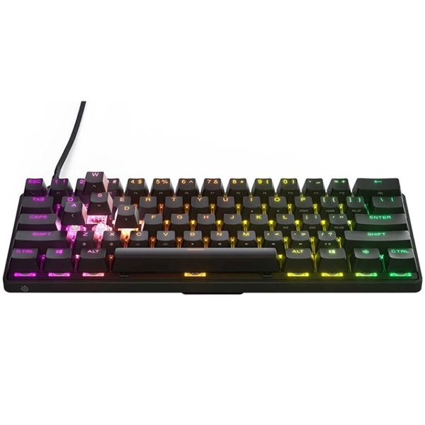 Клавіатура SteelSeries Apex Pro Mini Gen 3 UA HyperMagnetic, OmniPoint 3.0 OLED 64913