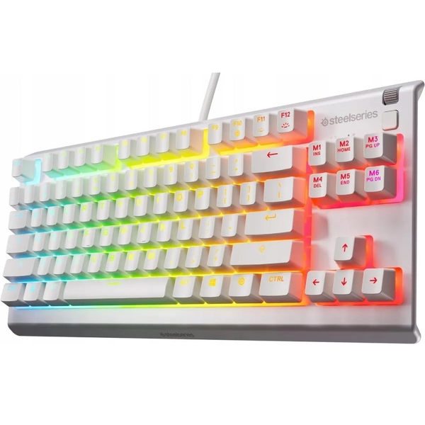 Клавіатура SteelSeries Apex 3 TKL UA White 64819