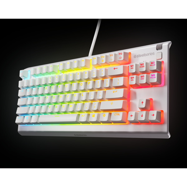 Клавіатура SteelSeries Apex 3 TKL UA White 64819