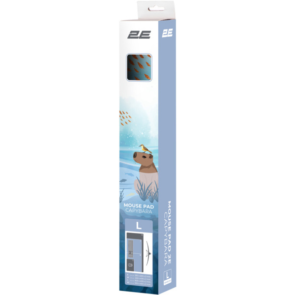 Килимок для миші 2E 2E-PAD-L-CAPY-BLUE