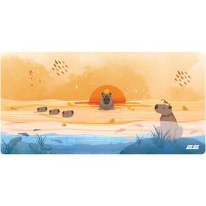 Килимок для миші 2E 2E-PAD-L-CAPY-YELLOW