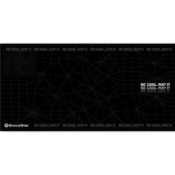 Килимок для миші GravaStar Gaming Pad GSA8_MPD_R_BLK