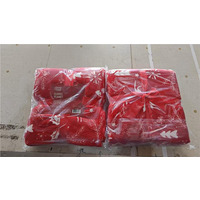 Плед Ardesto Christmas Flannel 160х200см, 100% поліестер, олені, червоний