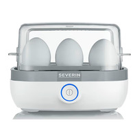 Яйцеварка Severin 420Вт, електр. керування , на 6 яєць, звуков., сигнал, пластик, білий